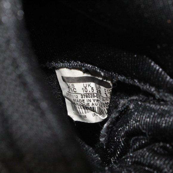 Nike Air Jordan 11 Retro Bred Black Patent Leather Mesh Shoes Size 11 C - Picture 7 of 11